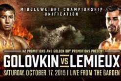 Golovkin vs Lemieux Promo Photo 