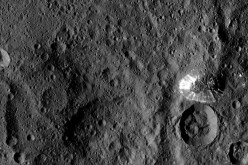 NASA's Dawn spacecraft spotted this tall, conical mountain on Ceres from a distance of 915 miles (1,470 kilometers).