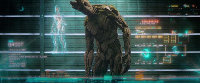 Vin Diesel played Groot in James Gunn's "Guardians of the Galaxy."