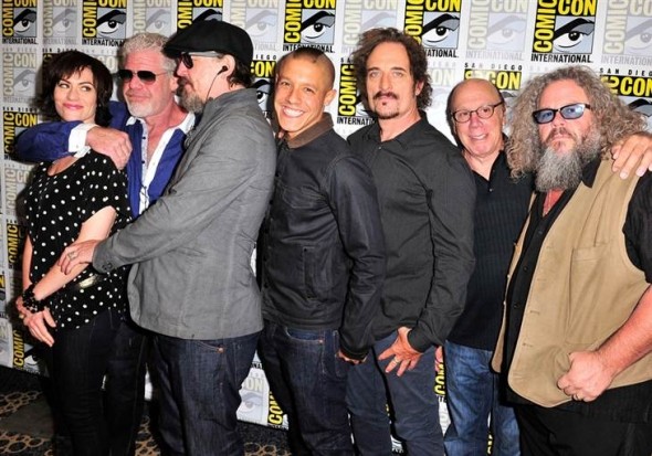 'Sons of Anarchy' Cast in San Diego Comic Con.