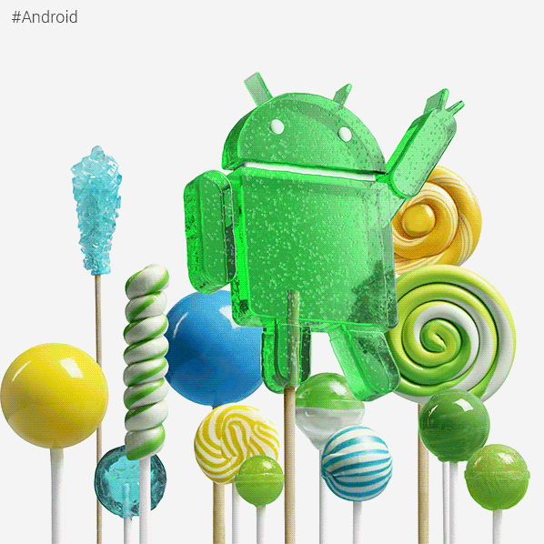 The most recent major Android update is Android 5.0 "Lollipop", which was released on November 3, 2014.