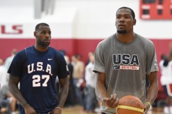 LeBron James and Kevin Durant 