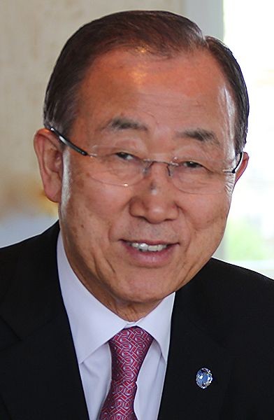 U.N. Secretary-General Ban Ki-moon has commented on how important China's contributions were during WWII.
