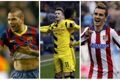 Manchester United rumors (from L to R): Dani Alves, Marco Reus, and Antoine Griezmann