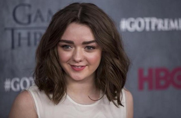 Maisie Williams accepts Guinness World Record certificate on behalf of 'Game of Thrones' series