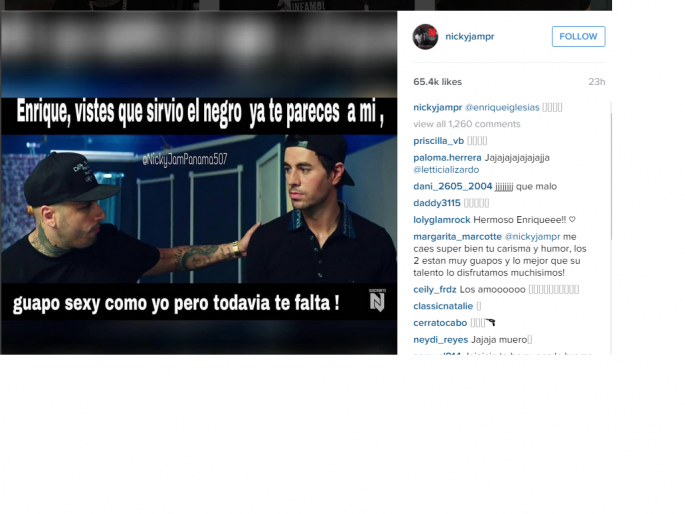 Nicky Jam with Enrique Iglesias 