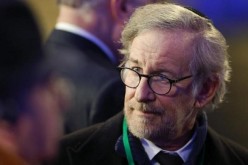Director Steven Spielberg attends a ceremony on the site of the former Nazi German concentration and extermination camp Auschwitz-Birkenau near Oswiecim January 27, 2015.