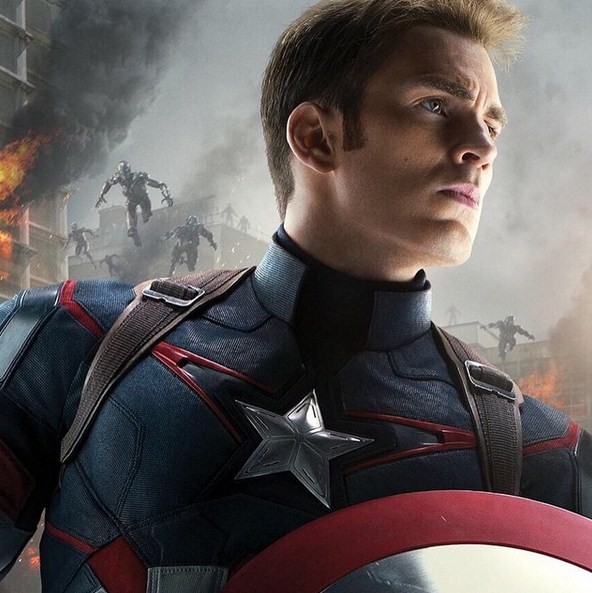 Chris Evans will play Captain America in Joe Russo and Anthony Russo's "Captain America: Civil War."