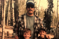 The late Daniel Clifton Pratt poses with his sons 
