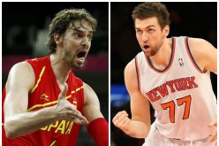The match-up between Spain's Pau Gasol and Italy's Andrea Bargnani is highly-anticipated in their game on Tuesday.