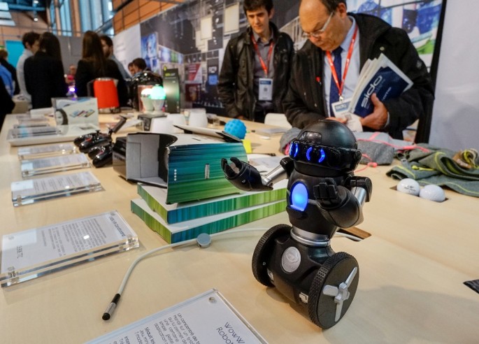 IoT devices seen at the Connected Business trade show in Lyon.