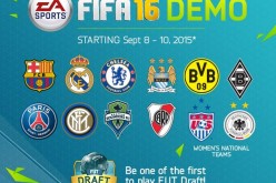 FIFA 16 official launch is on Sept. 22. and new demo is available for download from Sept. 8-10.