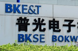 The signage of BKSE Bokwang (Suzhou) E&T Co. Ltd.'s factory in Suzhou, Jiangsu Province. 