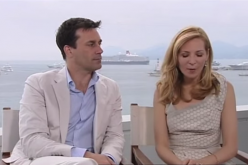 Jon Hamm and Jennifer Westfeldt are talking in an interview about their new film production called 