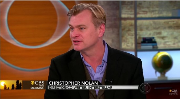 Film director Christopher Nolan talks about "Interstellar" movie in an interview with CBS. 