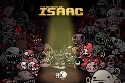A promotional poster for the video game The Binding of Isaac.