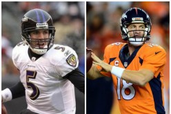Quarterback Battle: Ravens' Joe Flacco vs Broncos' Peyton Manning