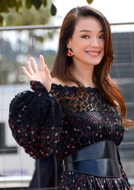 Shu Qi, who stars in the film "The Assassin," promoted the film at the Cannes Film Festival last May.