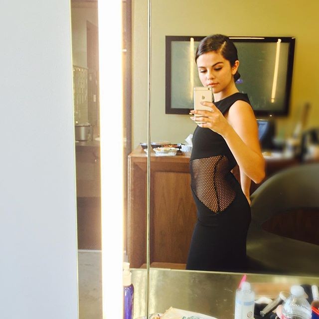 Selena Gomez proudly showed off her body