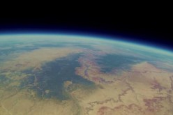 One of the photos from the retrieved GoPro was the Grand Canyon seen from space.