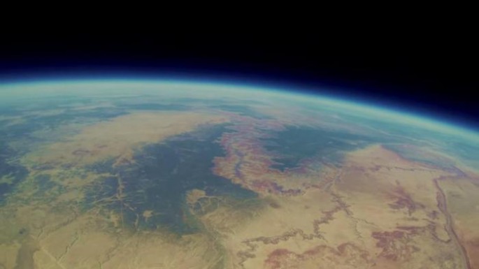 One of the photos from the retrieved GoPro was the Grand Canyon seen from space.