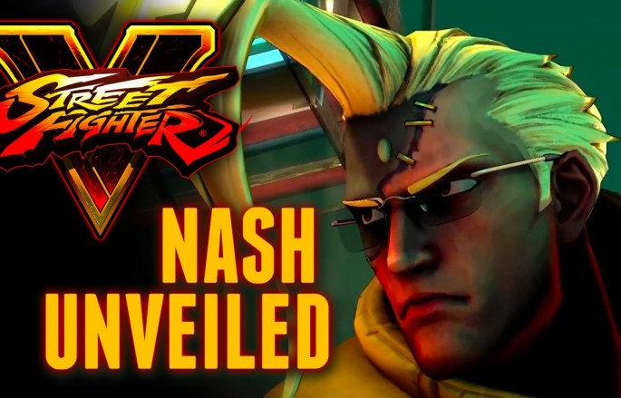 Nash Gameplay Unveiled Trailer for "Street Fighter V"