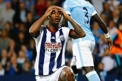 West Brom striker Saido Berahino was dejected after his failed move to Tottenham. 