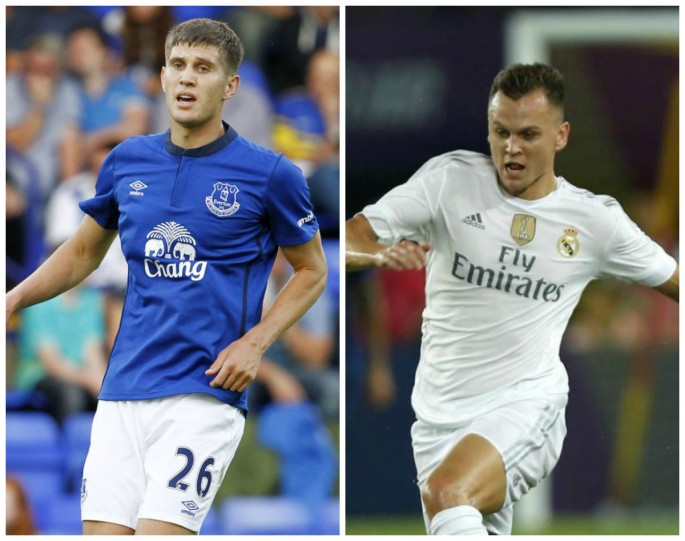 Real Madrid Rumors Central (from L to R): John Stones and Denis Cheryshev.