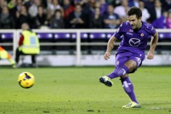 Fiorentina forward Giuseppe Rossi.