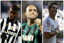 Juventus Rumors Central (from L to R): Paul Pogba, Simone Zaza, and Isco.