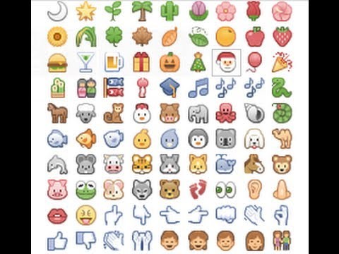 Facebook's 2015 Emoticons