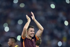 Roma striker Edin Dzeko