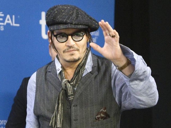 Actor Johnny Depp attends a news conference to promote the film ''Black Mass'' at TIFF the Toronto International Film Festival in Toronto, September 14, 2015.