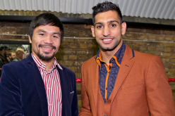 Manny Pacquiao and Amir Khan