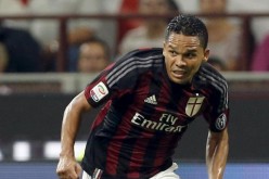 AC Milan striker Carlos Bacca.