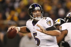 Baltimore Ravens quarterback Joe Flacco.