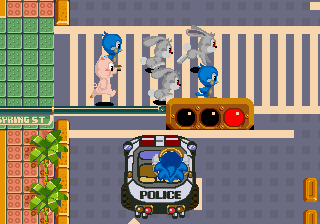 Sega's Sonic Patrol Car