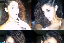 Ariana Grande debuted her natural, curly hair on Instagram.