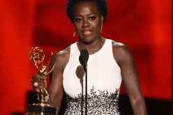 Actress Viola Davis accepts Outstanding Lead Actress in a Drama Series award for 'How to Get Away with Murder.'