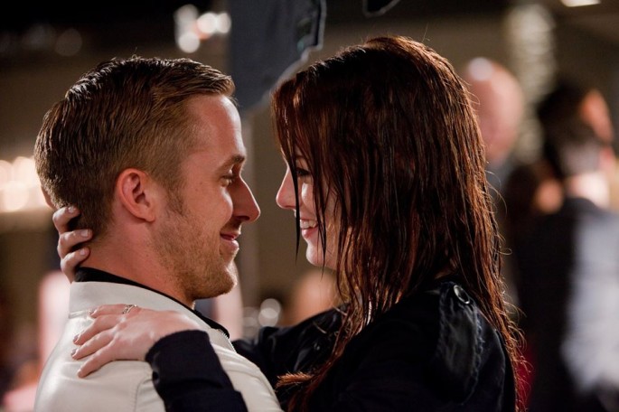 Ryan Gosling and Emma Stone co-starred in "Crazy, Stupid, Love."