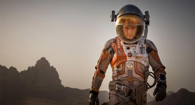 Matt Damon stars in the upcoming movie "The Martian."