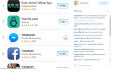 Kylie Jenner Got The Most App Downloads