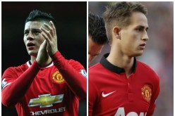 Manchester United Rumors Central: Marcos Rojo (L) and Adnan Januzaj.