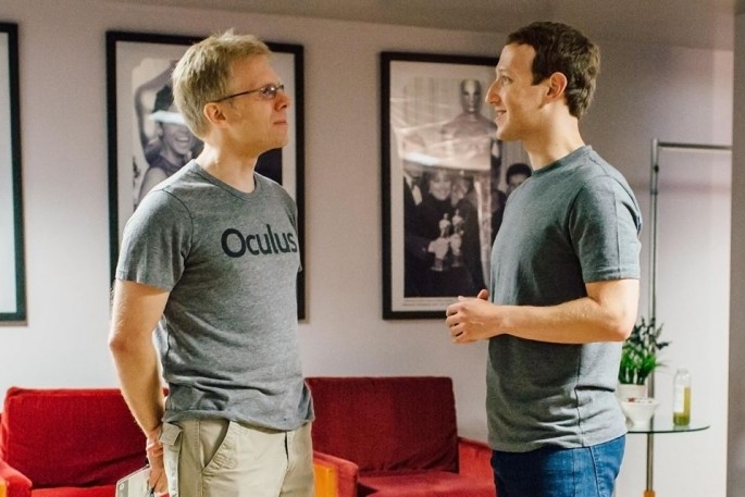 Oculus CTO John Carmack and Facebook CEO Mark Zuckerberg  attended the Oculus Connect 2 Developers Conference 2015 in Hollywood.