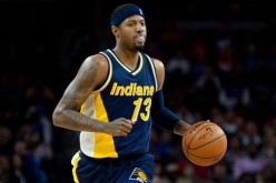 Paul George plays for the Indiana Pacers as small forward and shooting guard.