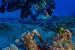Archaeologists excavating the famous ancient Greek shipwreck that yielded the Antikythera mechanism have recovered more than 50 items including an intact amphora; a large lead salvage ring; two lead anchor stocks (possibly indicating the ship’s bow); frag