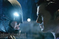 Batman shares the big screen with Superman in Zack Snyder’s “Batman v Superman: Dawn of Justice.”