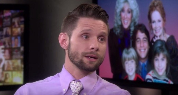 A screen grab shows  former child star of "Who's The Boss" Danny Pintauro on Oprah's "Where Are They Now" segment
