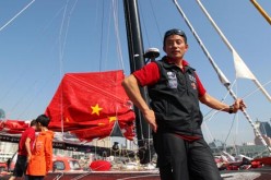 Guo is fresh from his record-breaking voyage via the North-East passage in the Arctic Ocean, which he completed with an international crew composed of two Frenchmen, a Russian and a German.