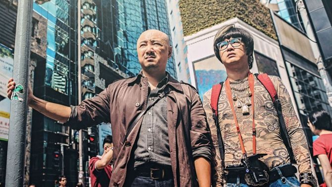 "Lost in Hong Kong" is top-billed by Bao Bei'er and Zhao Wei.